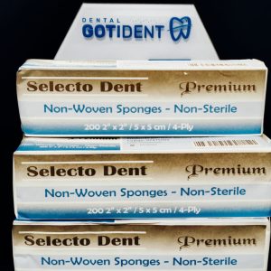 Gasa Selecto Dent en Cúcuta, gasa odontológica estéril y absorbente para uso profesional.